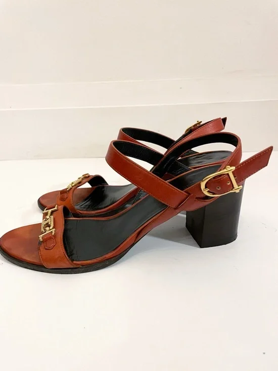Celine Triomphe Sandals size 38 or US 8 - Picture 8 of 15